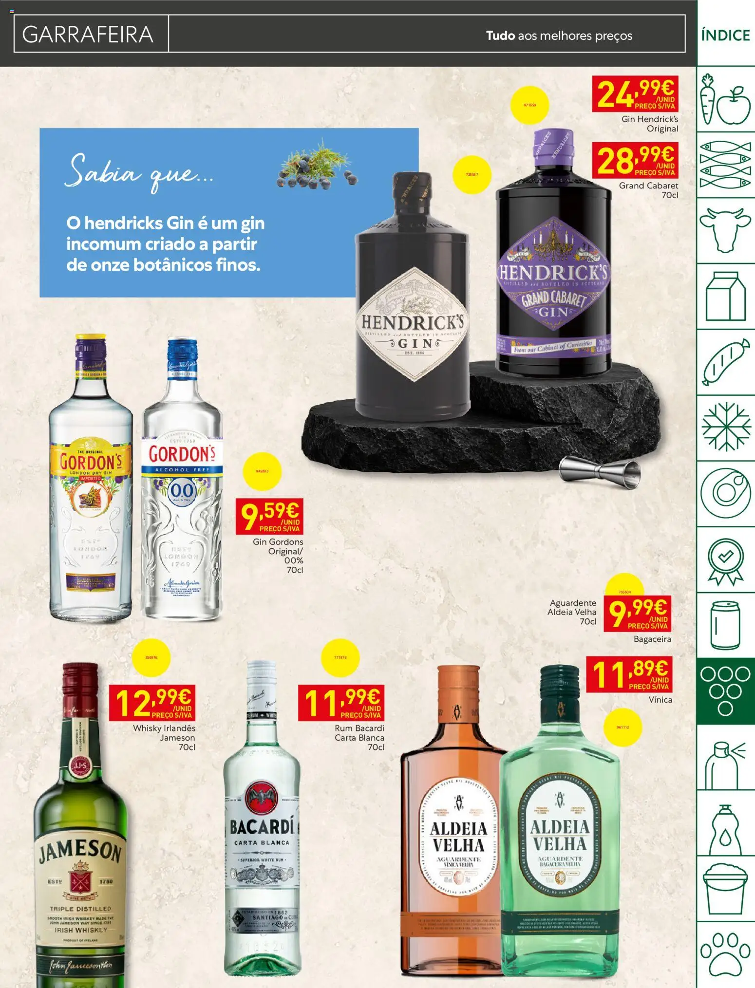 Recheio folheto Madeira │ válido de 07/07/2026 | Página: 35 | Produtos: Whisky, Rum, Gin
