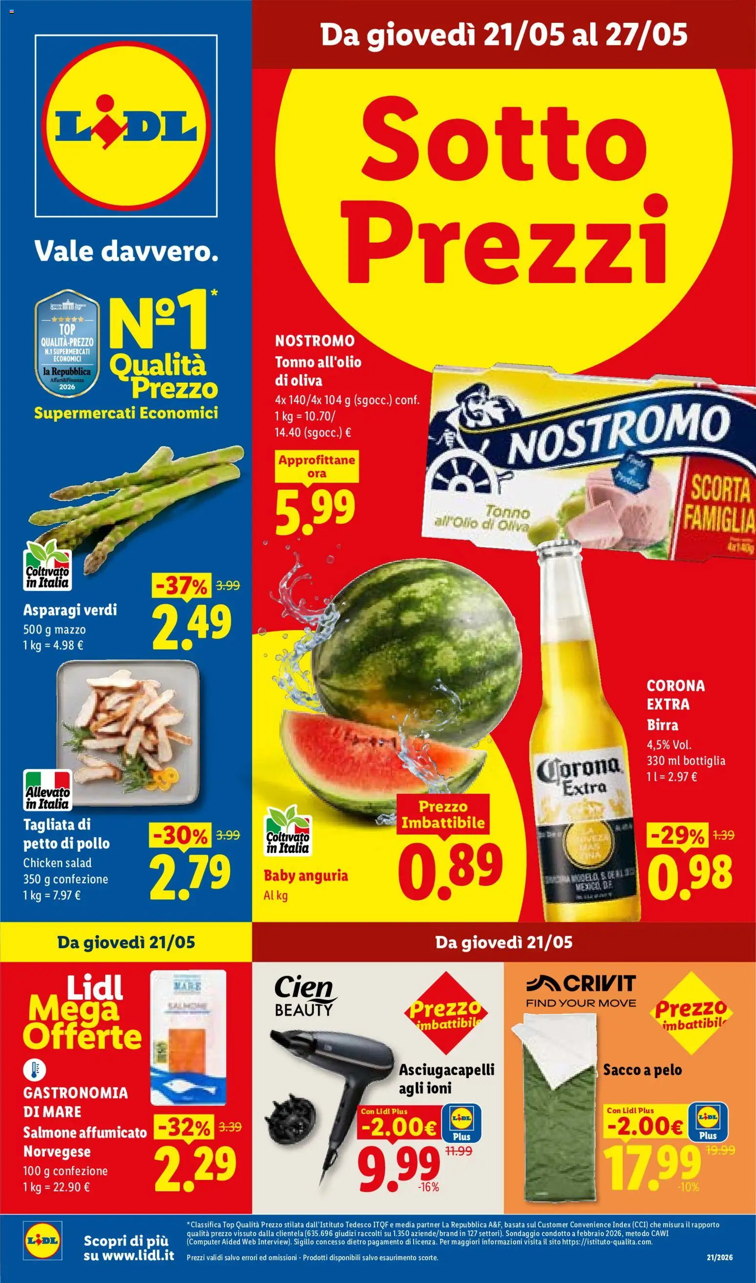 Volantino Lidl del 21.05.2026 | Pagina: 1