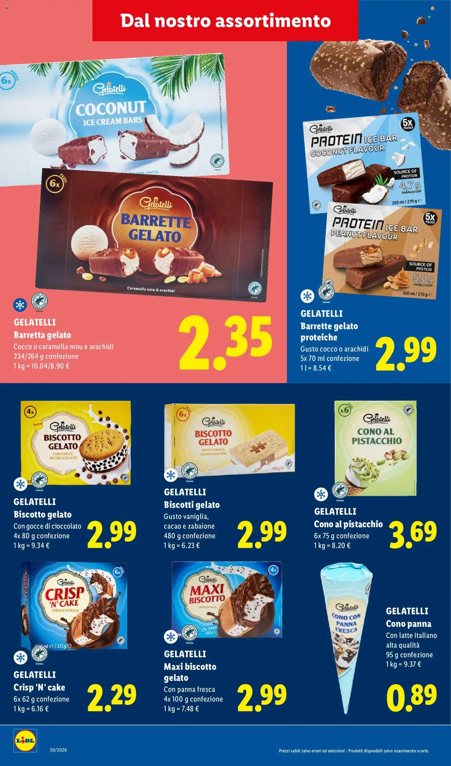 Volantino Lidl del 10/08/2026 | Pagina: 8 | Prodotti: Cioccolato, Cocco, Arachidi, Cacao
