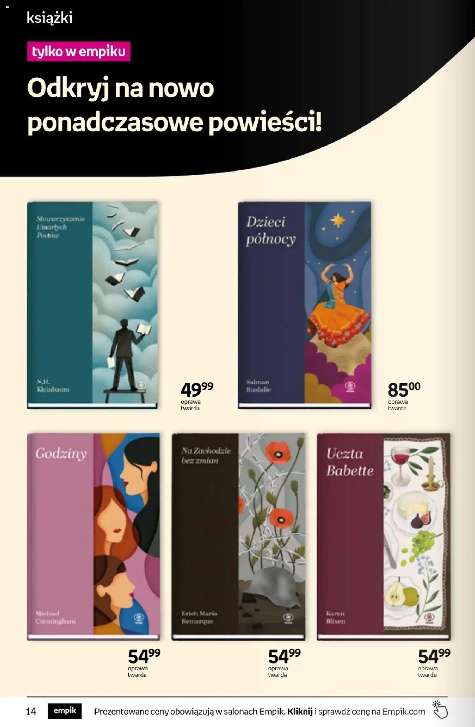 Empik Black Weeks od 28.10.2026 | Strona: 14 | Produkty: Książki