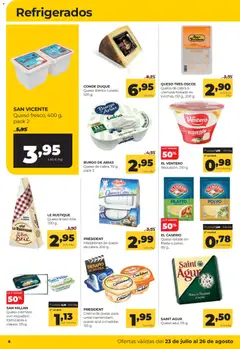 Vista previa Alimerka folleto Asturias válido desde el 23/07/2026 | Página: 6 | Productos: Polvo, Medallones, Queso rallado, Crema
