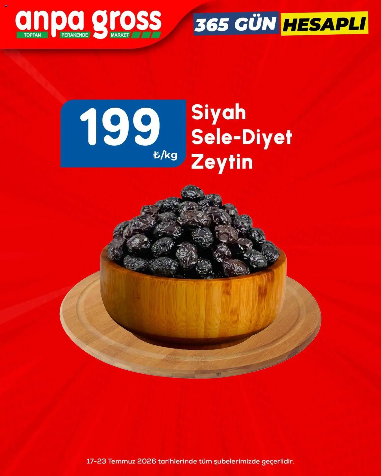 Anpa Gross Katalog - 17 Temmuz 2026 tarihinden itibaren geçerlidir | Sayfa: 7 | Ürünler: Zeytin