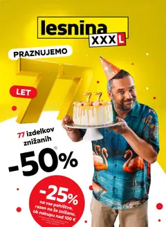 XXXL Lesnina katalog akcije – veljaven od 31.08.2026