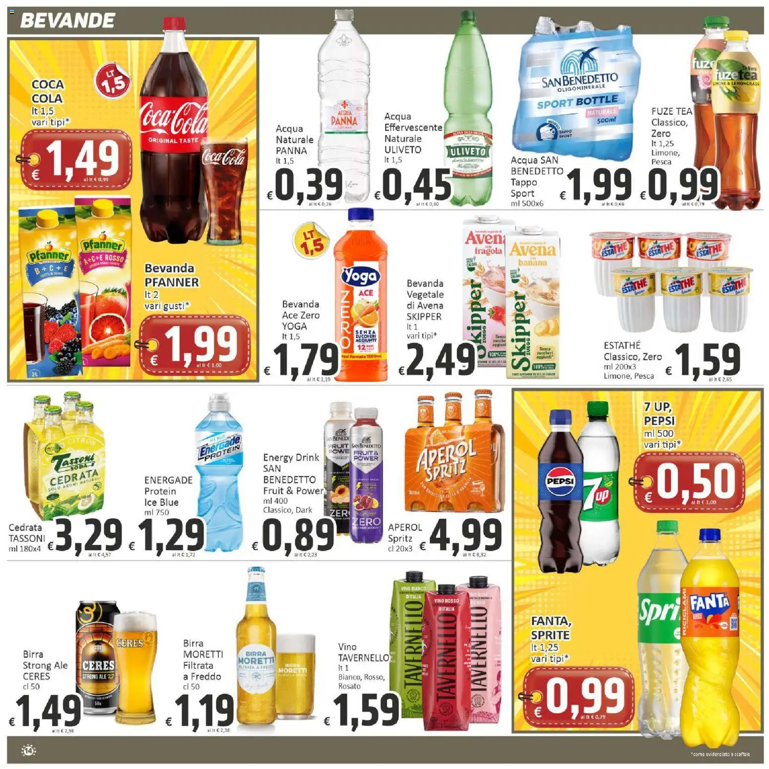 Volantino Paghi Poco del 01/09/2026 | Pagina: 14
