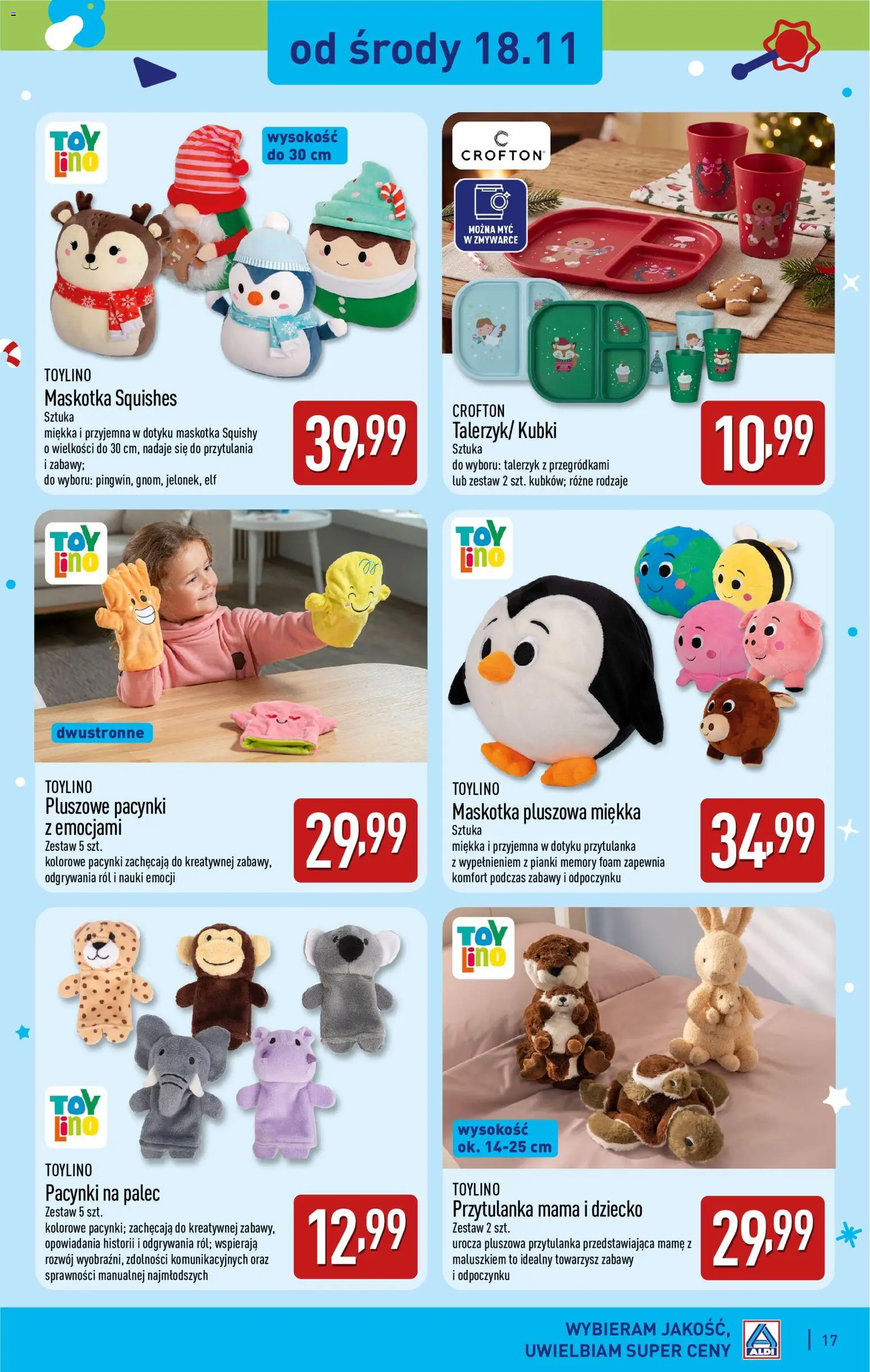 Aldi gazetka - Zabawki dla każdego od 31.10.2026 | Strona: 17 | Produkty: Pianki