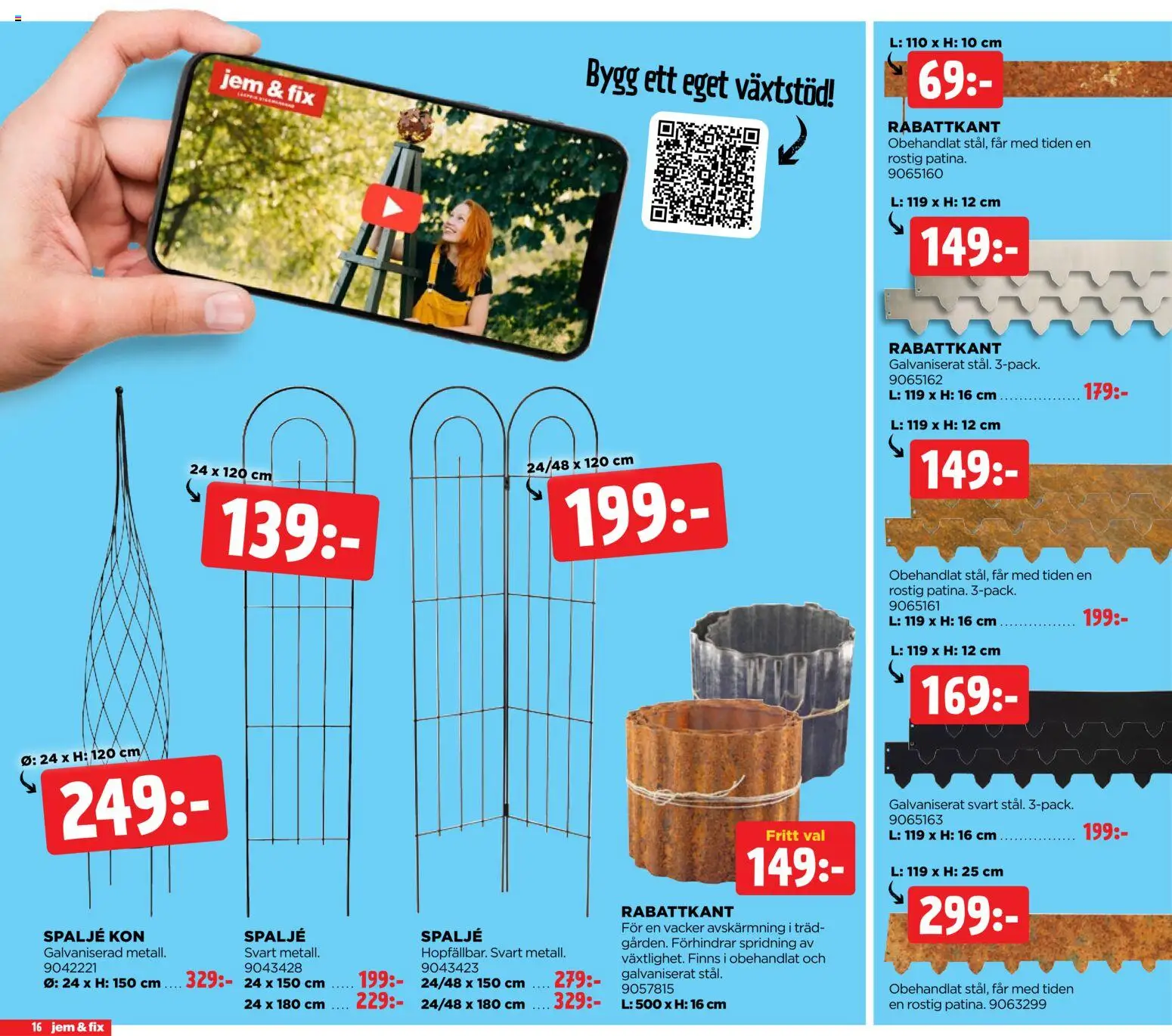 Jem & Fix reklamblad aktuell från 22/06/2026 | Sida: 16