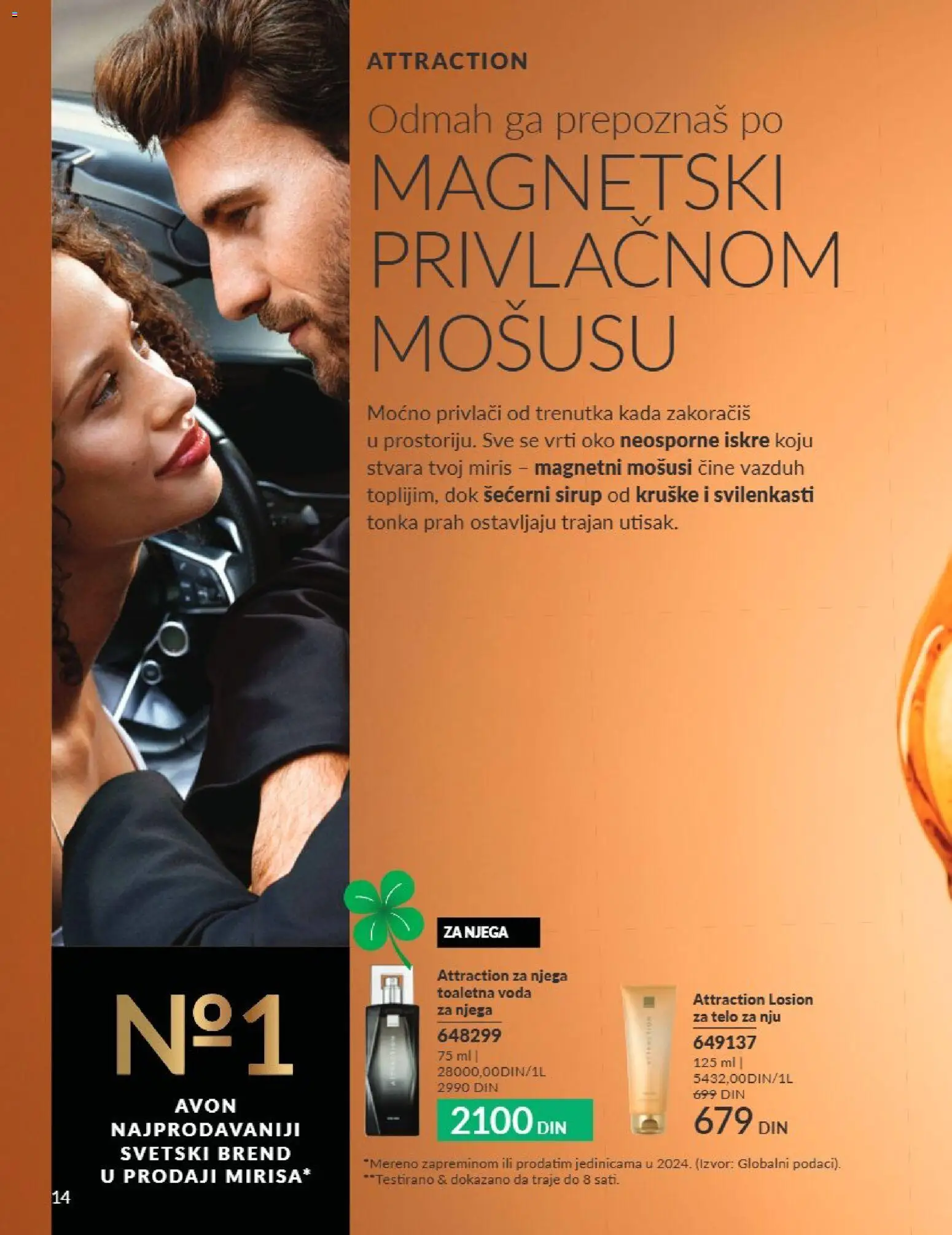 AVON katalog - važi od 01.09.2026 | Strana: 14 | Proizvode: Miris, Kruške, Voda, Sirup