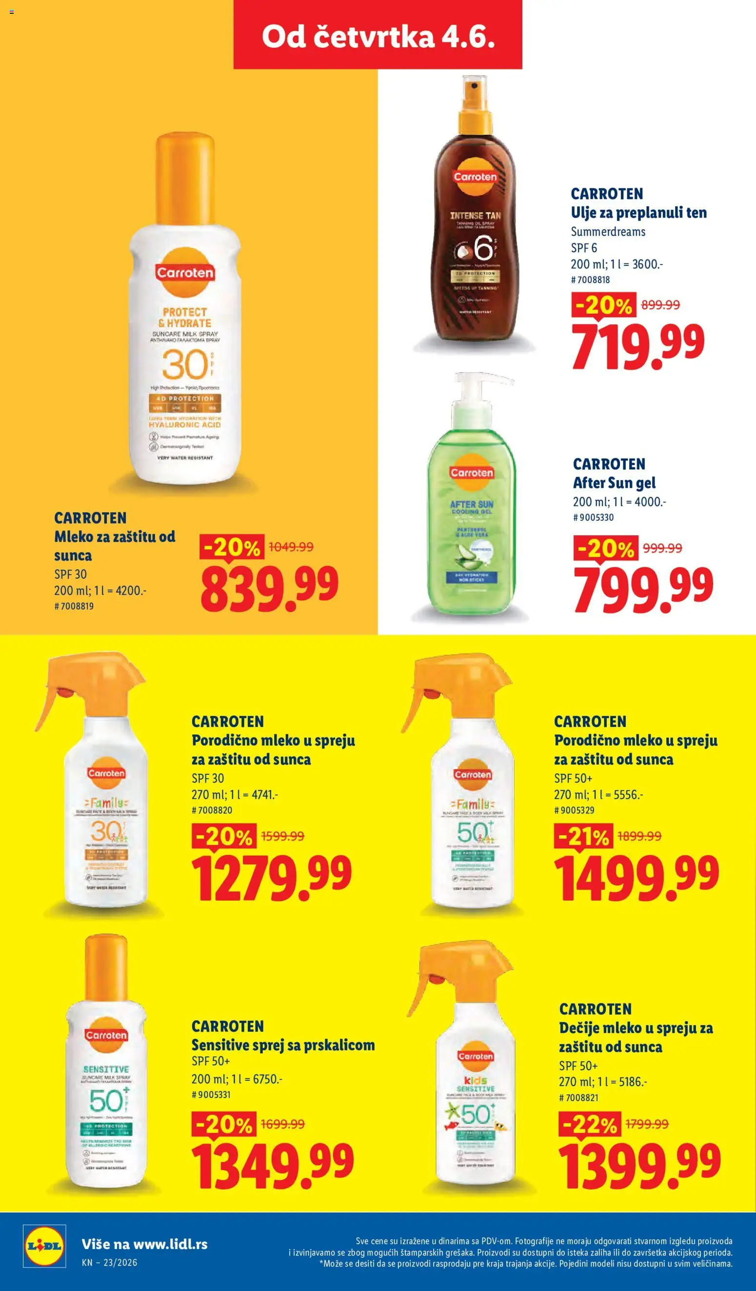 Lidl katalog - važi od 04.06.2026 | Strana: 68