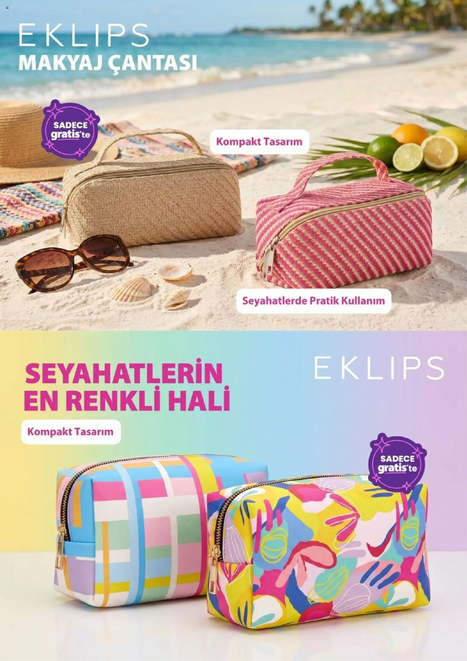 Gratis Katalog - 01.06.2026 tarihinden itibaren geçerlidir | Sayfa: 27 | Ürünler: Makyaj çantası, Halı, Makyaj