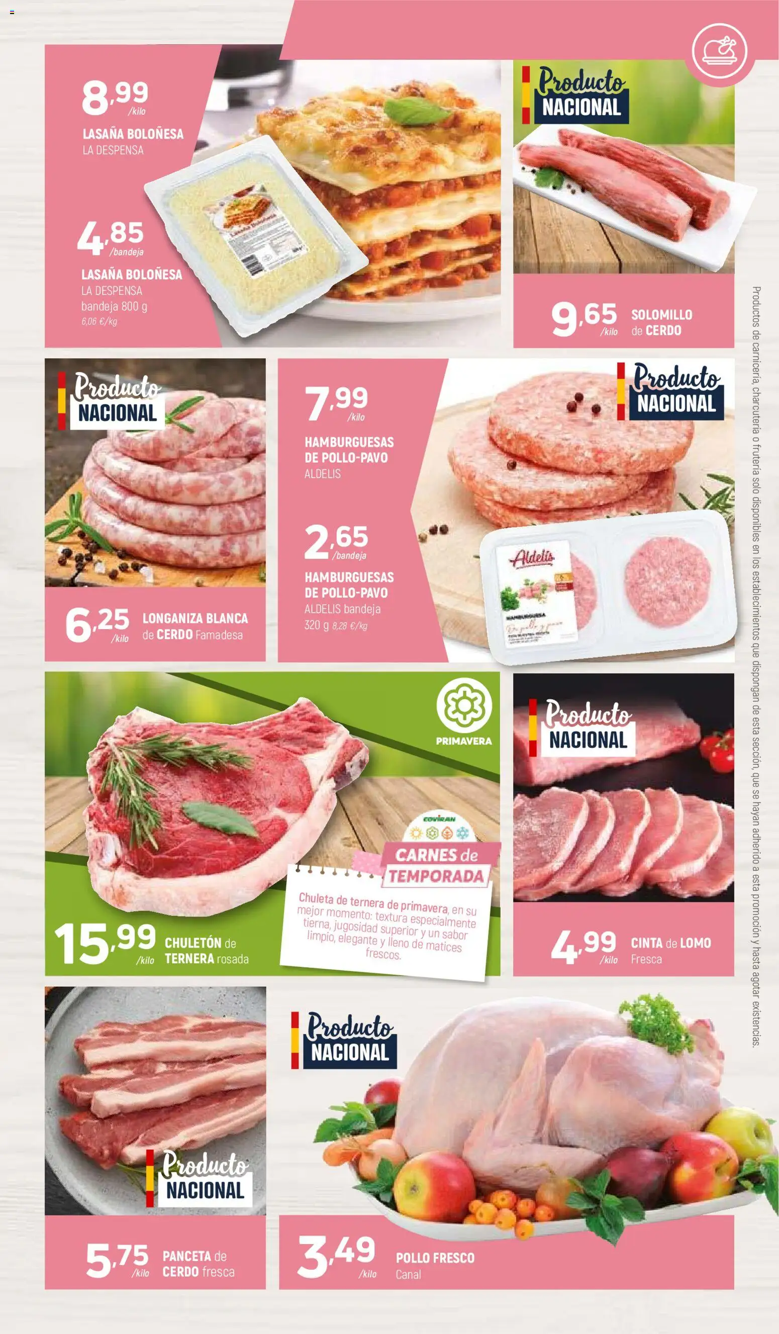 Coviran - Figueres │ válido desde el 05.05.2026 | Página: 3 | Productos: Ηλεκτρικός φούρνος, Cerdo, Lasaña, Bandeja
