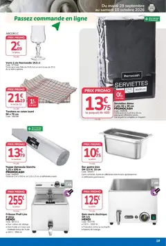 Promocash - Prévisualisation de Promocash catalogue valide à partir de 29/09/2026 | Page: 19