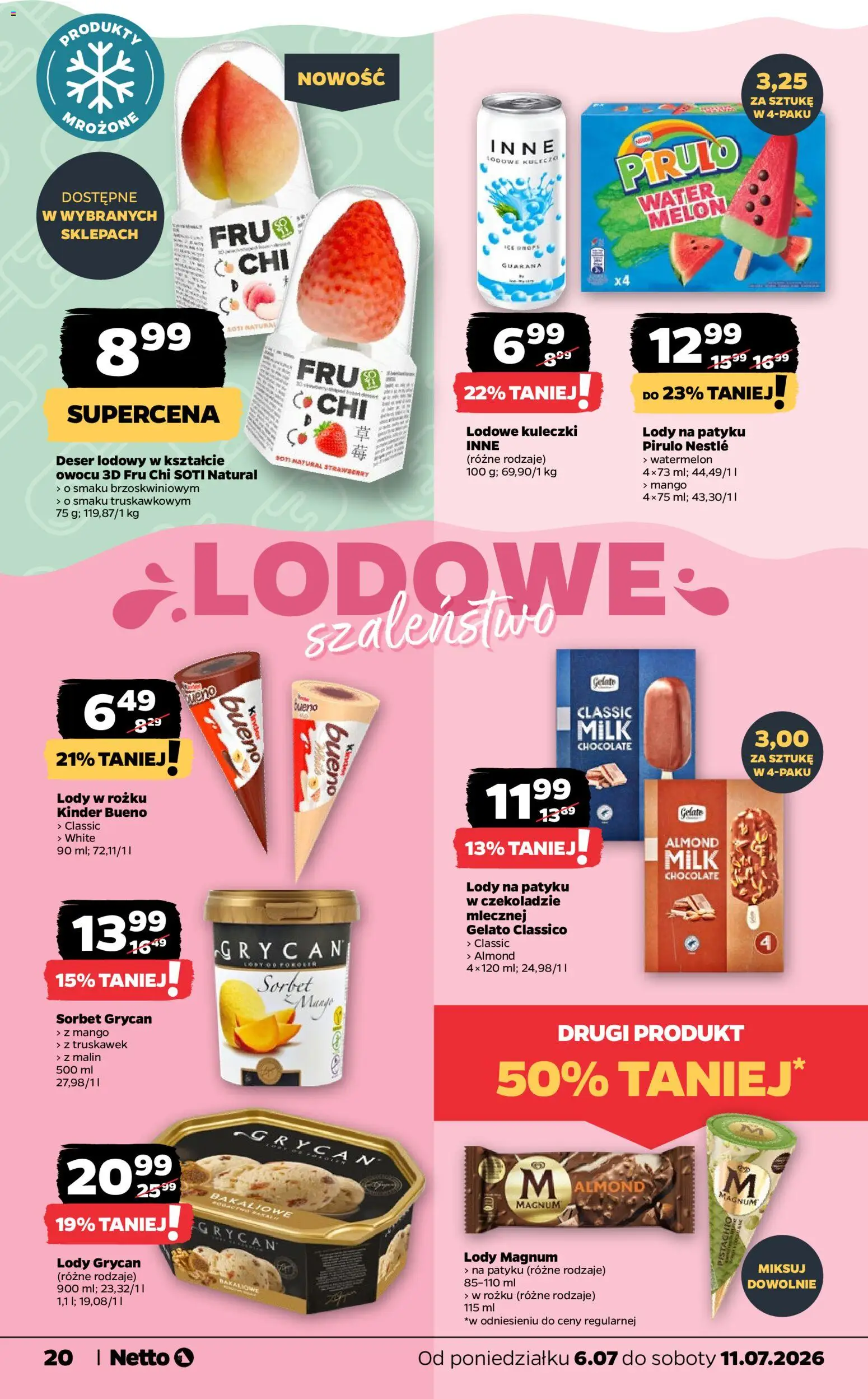 Netto gazetka od poniedziałku spożywcza od 06.07.2026 | Strona: 20