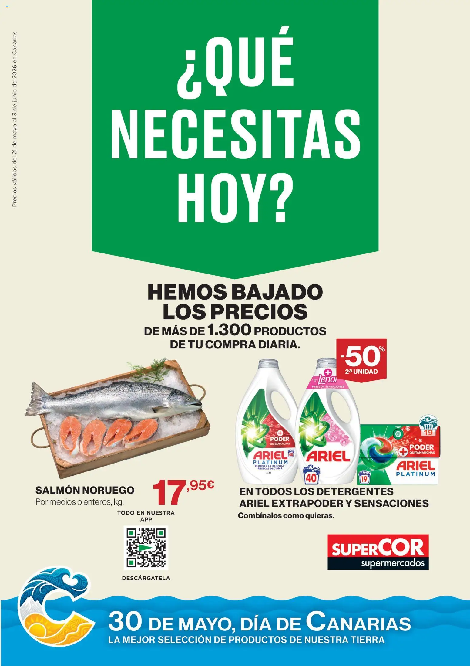 Supercor Canarias │ válido desde el 21.05.2026 | Página: 1 | Productos: Quitamanchas