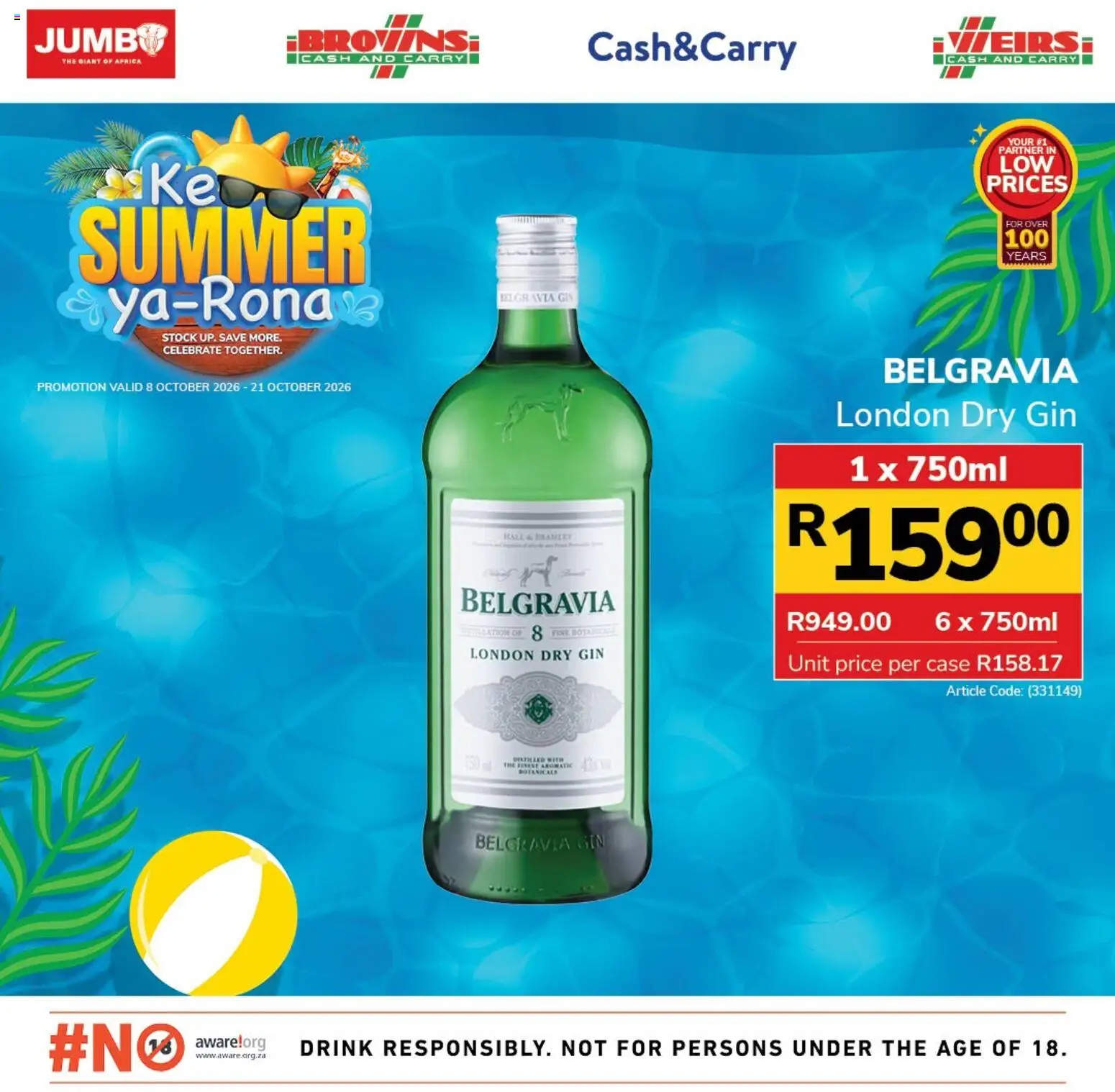 New Jumbo catalogue – valid from 08/10/2026 | Page: 11 | Products: Case, Gin, Stock