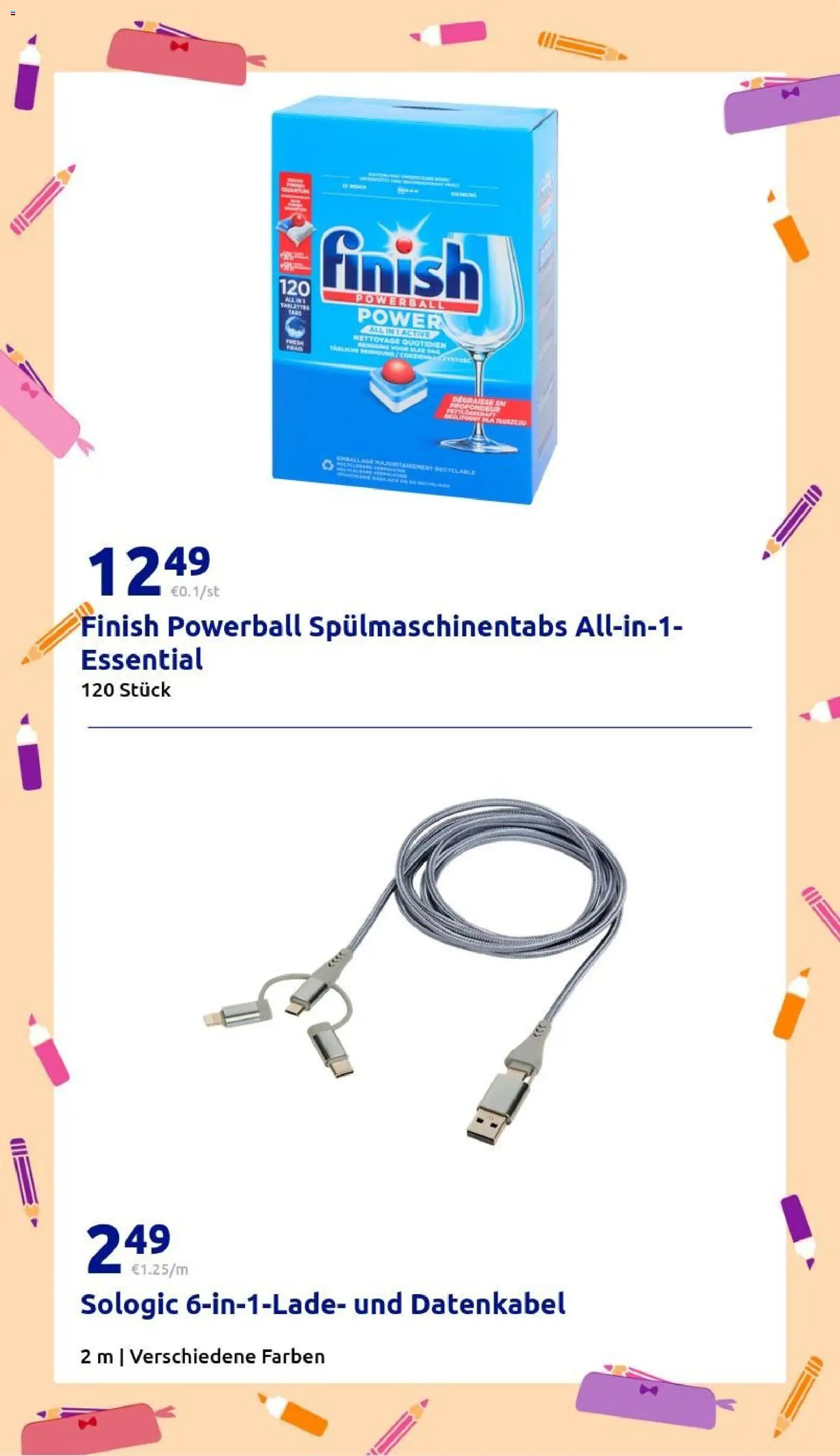 Action Prospekt – gültig ab 10.06.2026 | Seite: 35 | Produkte: Finish, Spülmaschinentabs