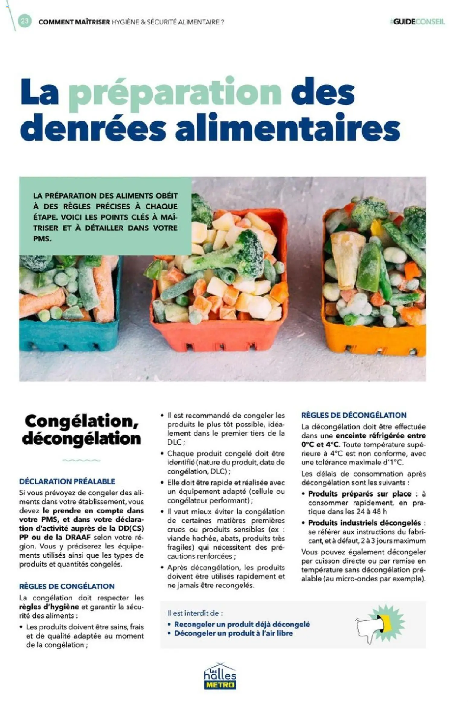 {H1} | Page: 23 | Produits: Congélateur, Hygiène, Viande, Aliments