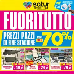 Anteprima del volantino Satur volantino valido a partire dal 01/08/2026