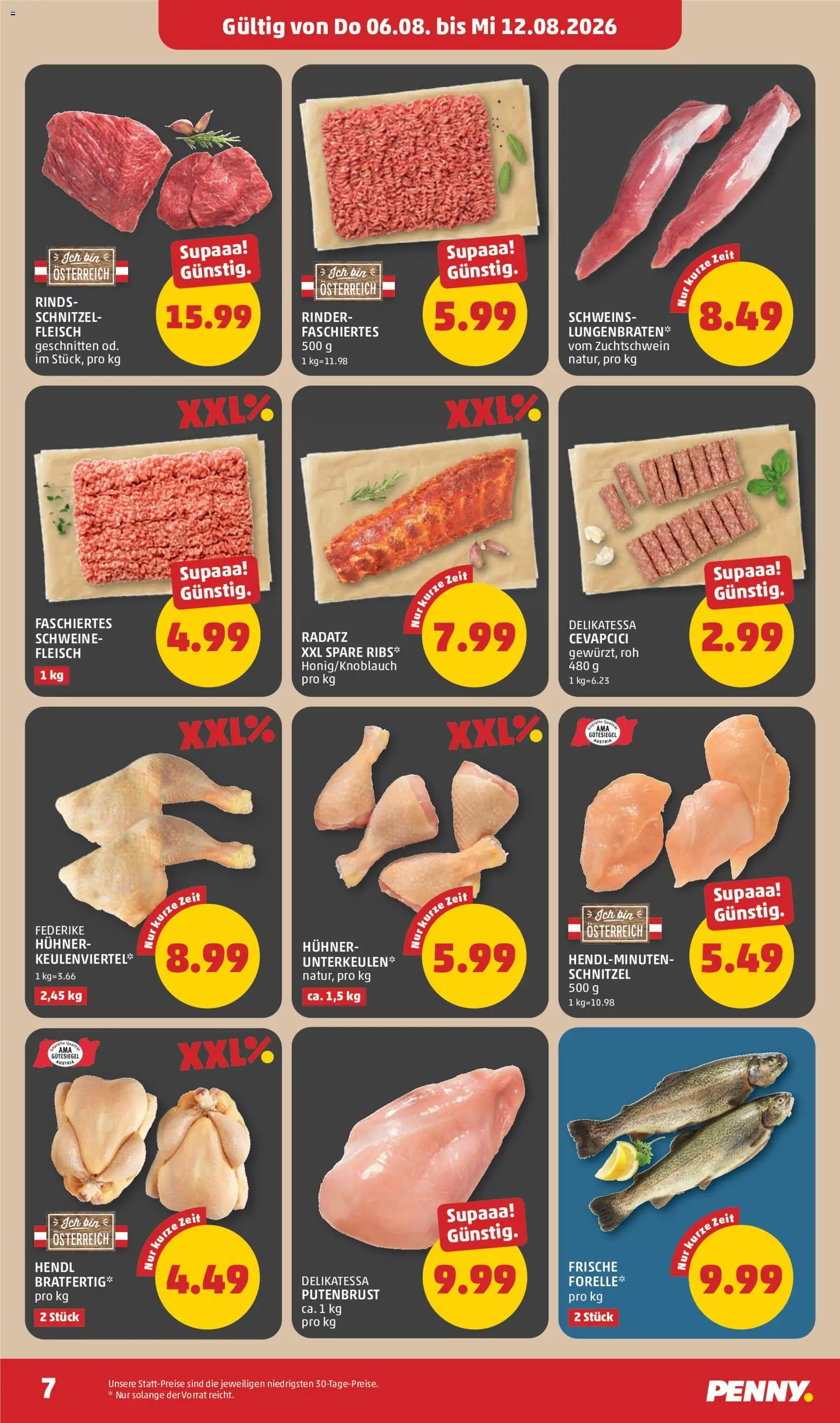 Penny Markt - Flugblatt gültig ab 06.08.2026 | Seite: 7