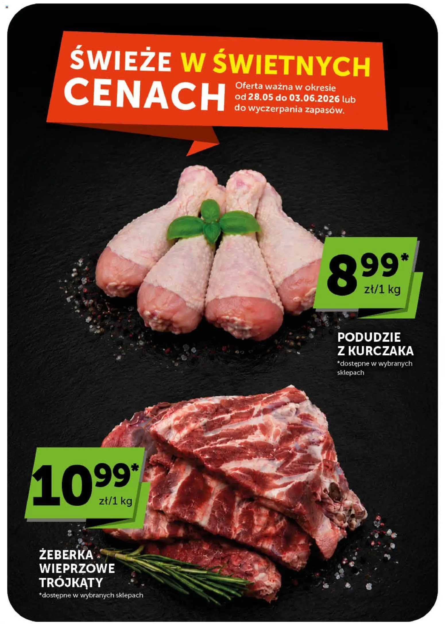 Euro Sklep gazetka od 28.05.2026 | Strona: 8 | Produkty: Podudzie z kurczaka