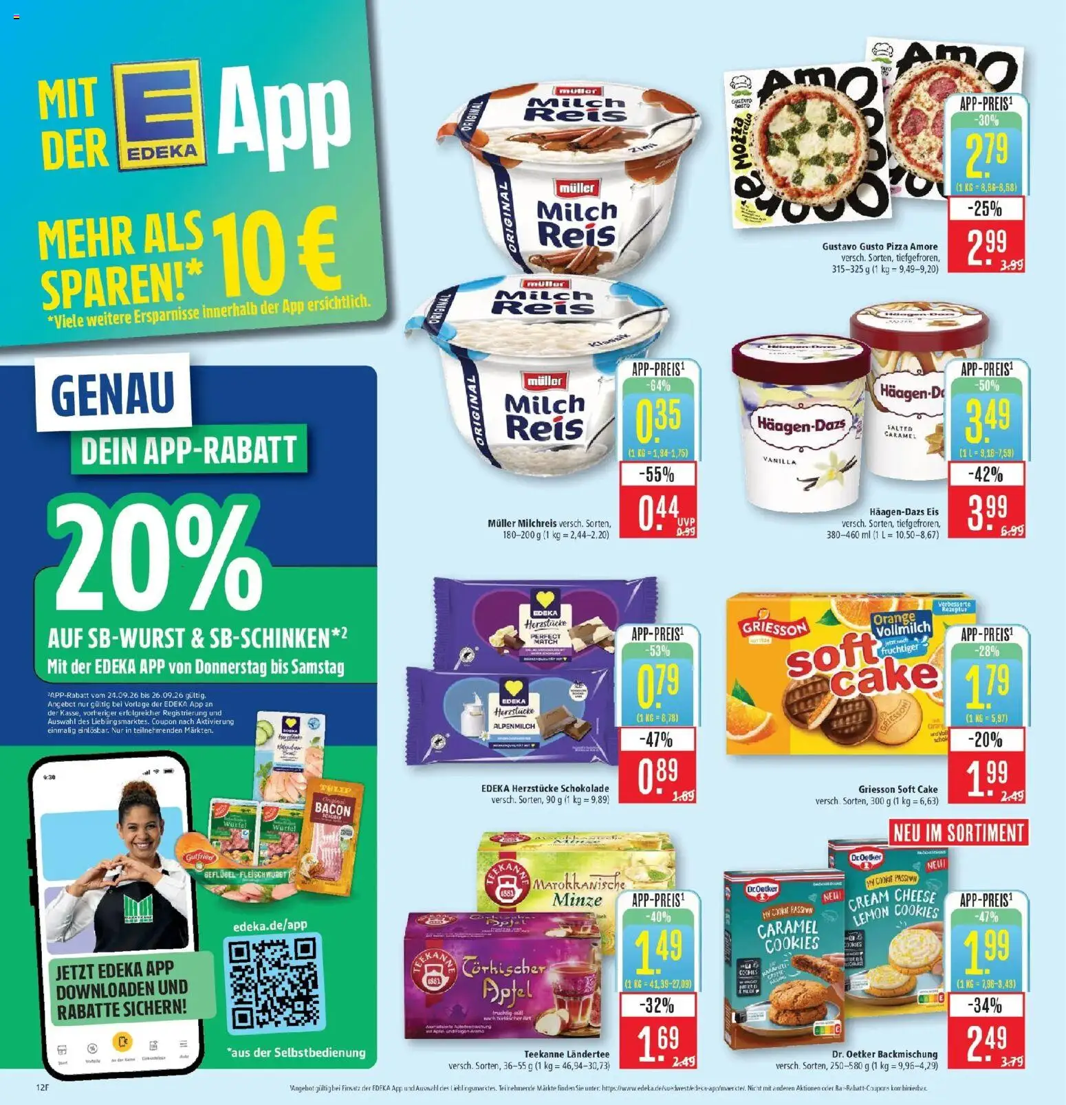 Marktkauf Prospekt Friedrichshafen (ab 21.09.2026) » Angebote online | Seite: 16 | Produkte: Gustavo gusto, Äpfel, Teekanne, Reis