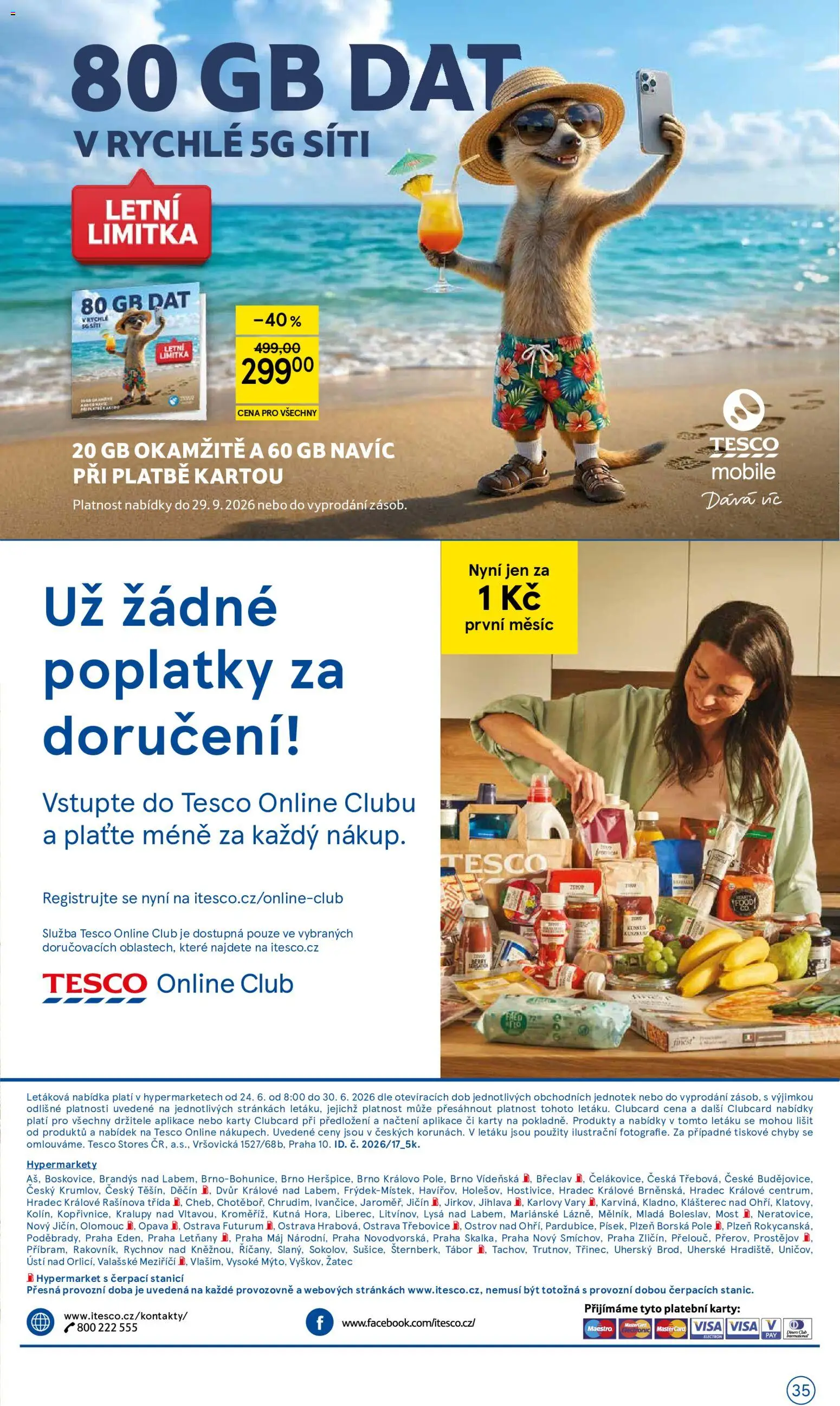 Tesco leták - Hypermarket od 24.06.2026 | Strana: 35