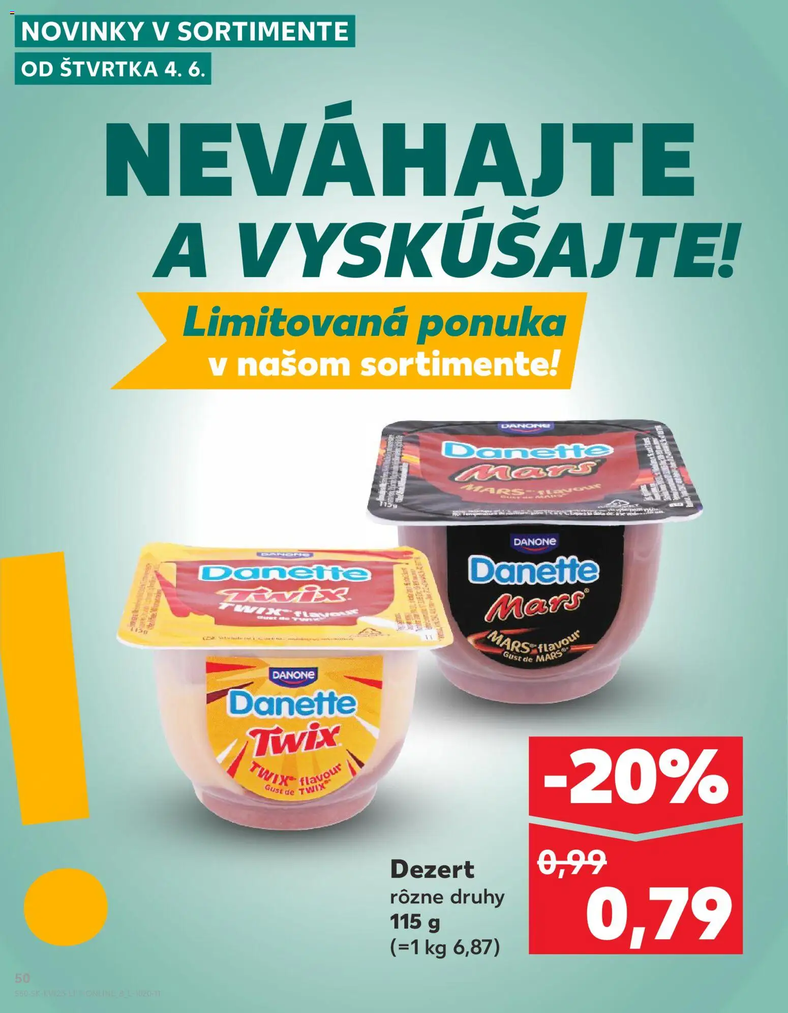 Nové Kaufland akcie – leták je platný od 04.06.2026 | Strana: 50