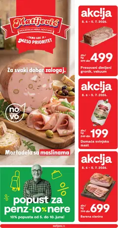 Matijevic katalog - pregled Matijevic kataloga - važi od 08.06.2026