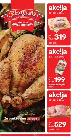 Matijevic katalog - pregled Matijevic kataloga - važi od 08.06.2026
