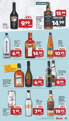 Famila Nordwest Prospekt ab 14.09.2026 gültig | Seite: 27 | Produkte: Whisky, Metaxa, Prosecco, Whiskey