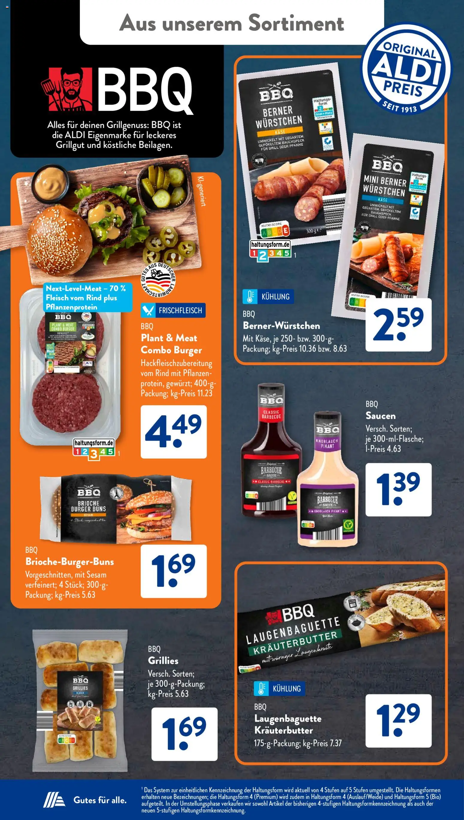 Aldi Süd Prospekt – gültig ab 15.06.2026 | Seite: 28 | Produkte: Grill, Käse, Knoblauch, Fleisch