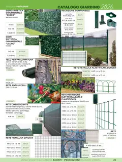Anteprima del volantino La Prealpina volantino Giardinaggio valido a partire dal 08.06.2026 | Pagina: 6 | Prodotti: Recinzione, Anello