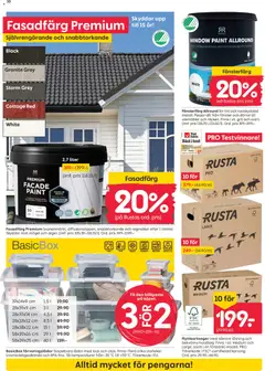 BasicBox förvaringslådor, BasicBox förvaringslådor Stapelbara lådor med lock och clips. Finns i flera olika storlekar. Livsmedelsgodkända och BPA-fria. Tål temperaturer från -30 °C till +90 °C. Tillverkade i EU. - Förhandsvisning av reklamblad från butik Rusta aktuell från 06/07/2026 | Sida: 10
