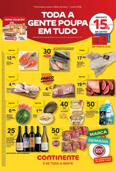 Pré-visualização Continente Semanal Continente Bom Dia válido de 26.05.2026