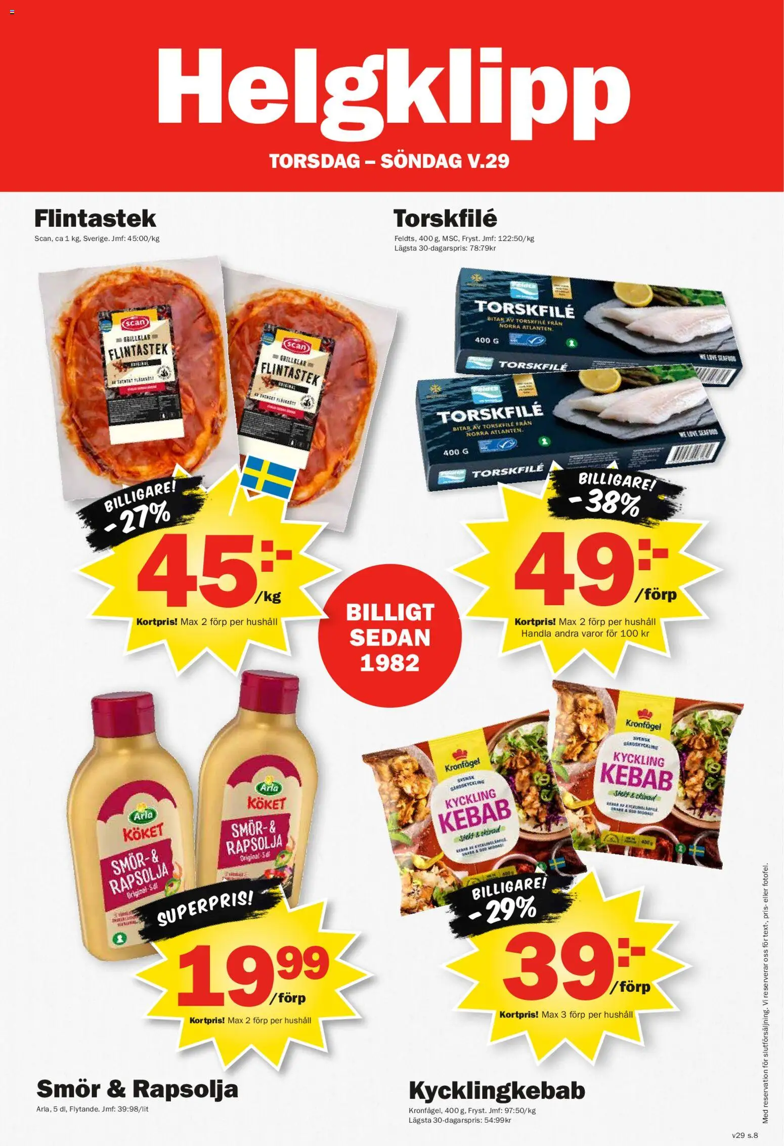 Pekås reklamblad aktuell från 13/07/2026 | Sida: 8