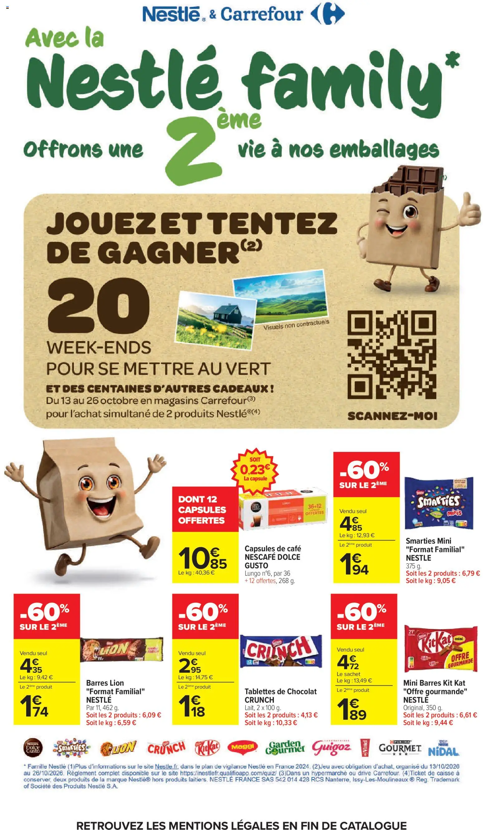 {H1} | Page: 32 | Produits: Tablettes de chocolat, Capsules, Vittel, Capsules de café
