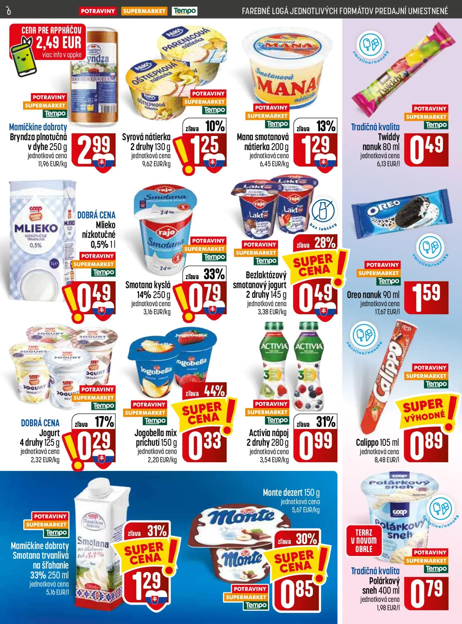 Nové COOP Jednota akcie – leták je platný od 16.07.2026 | Strana: 6