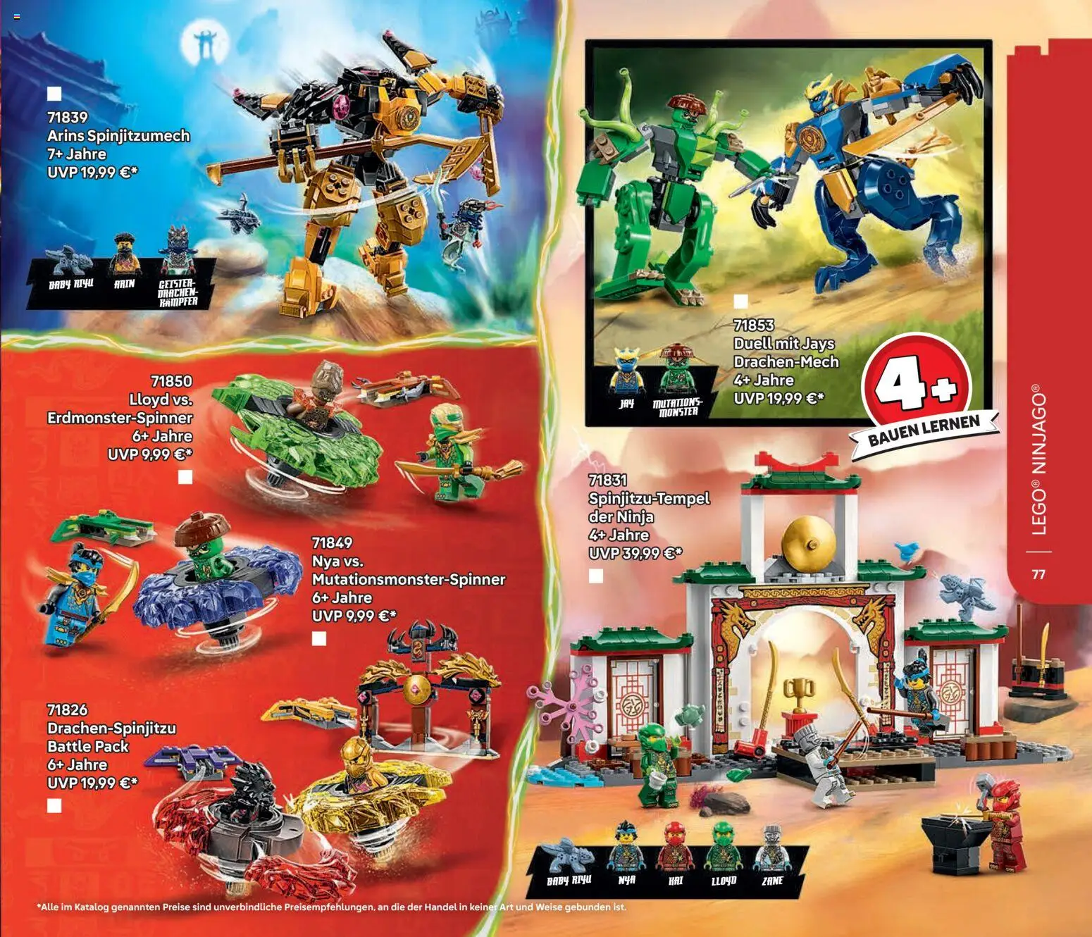 Lego Angebote gültig ab 01.09.2026 | Seite: 77