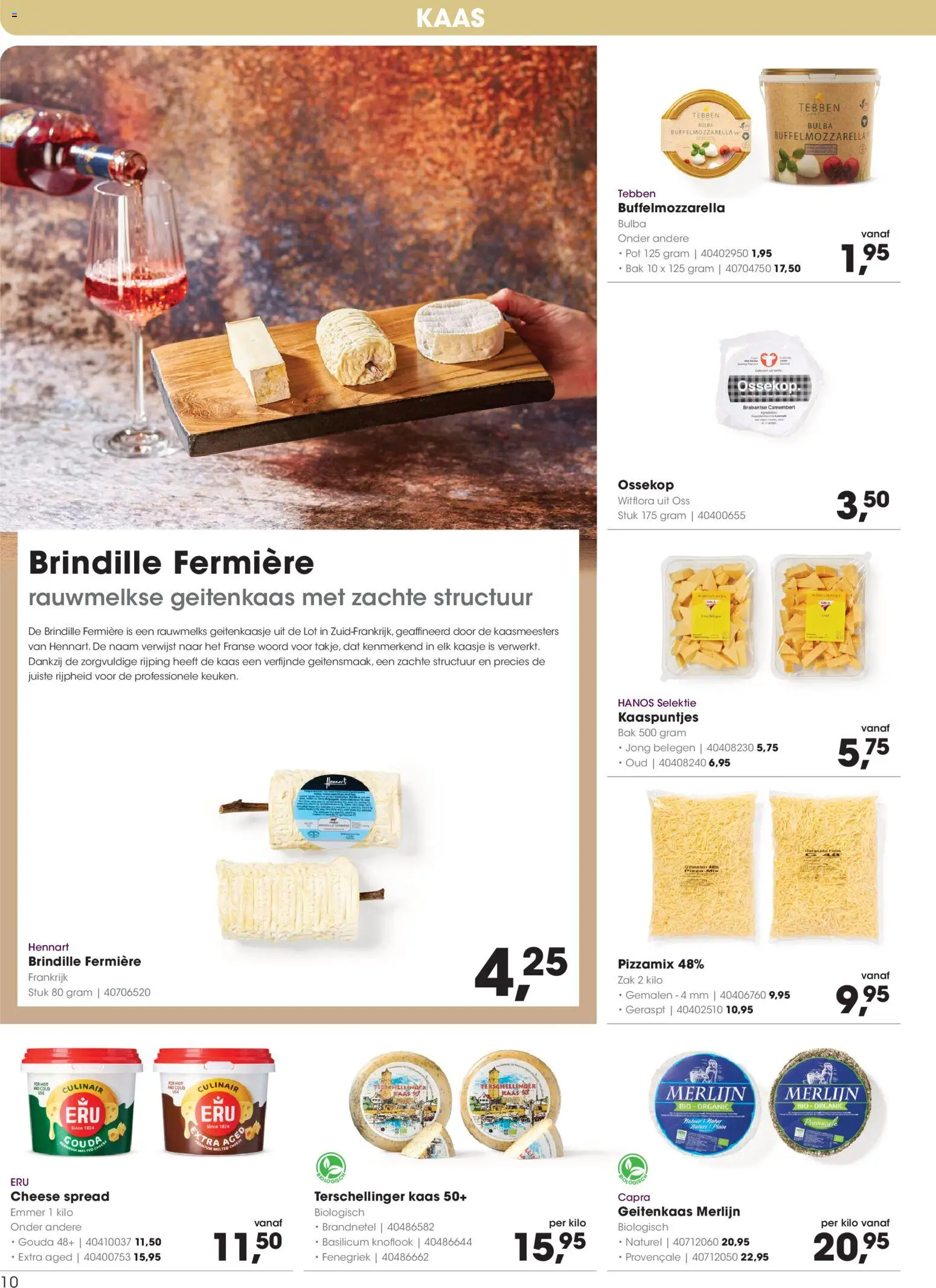 {H1} | Pagina: 10 | Producten: Kaas, Pot, Camembert, Geitenkaas