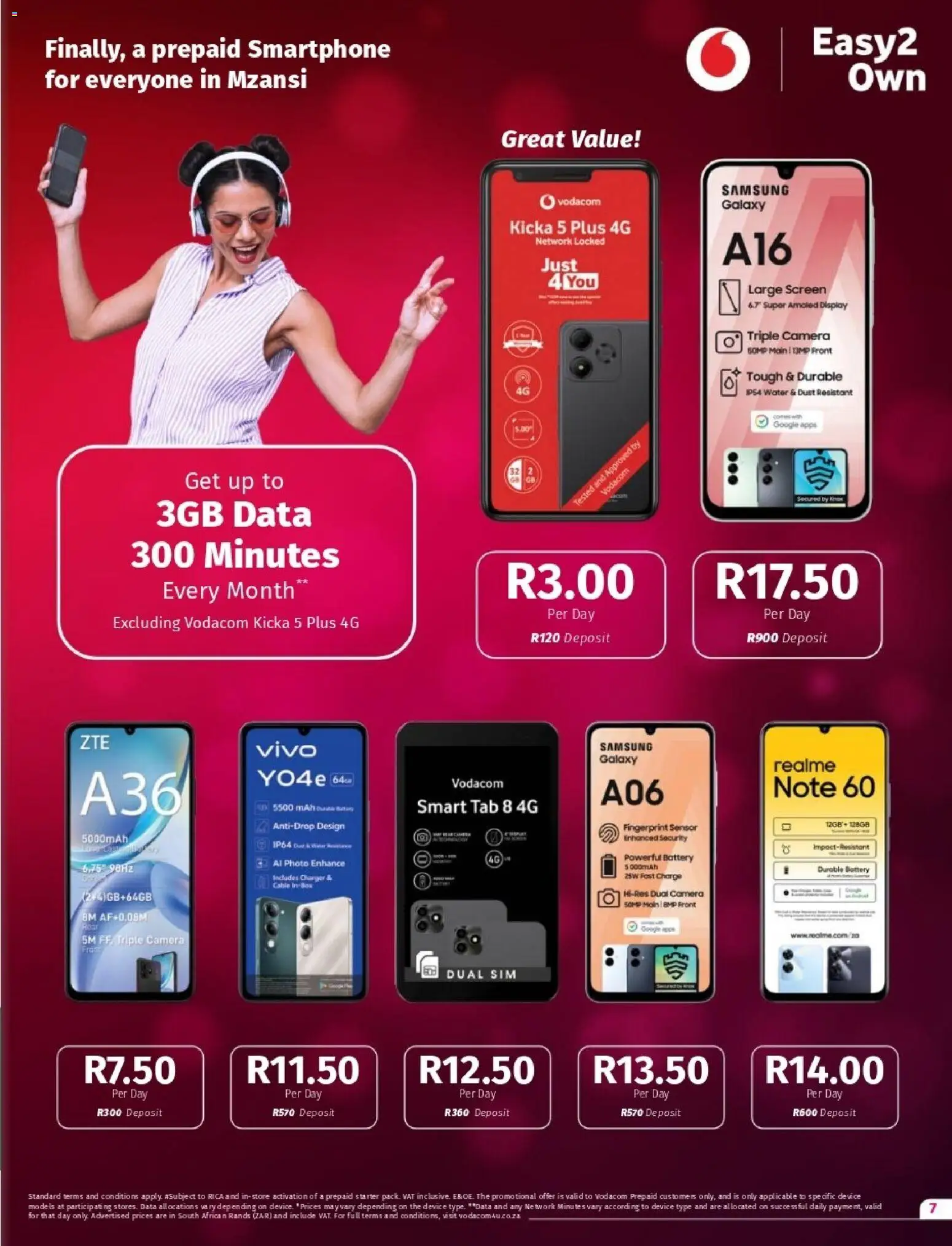 New Vodacom catalogue – valid from 07.05.2026 | Page: 7