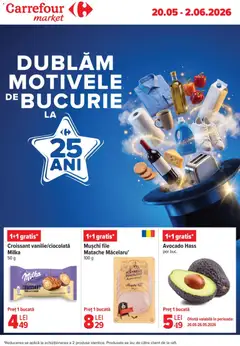 Ofertele Carrefour valabile de la 20.05.2026