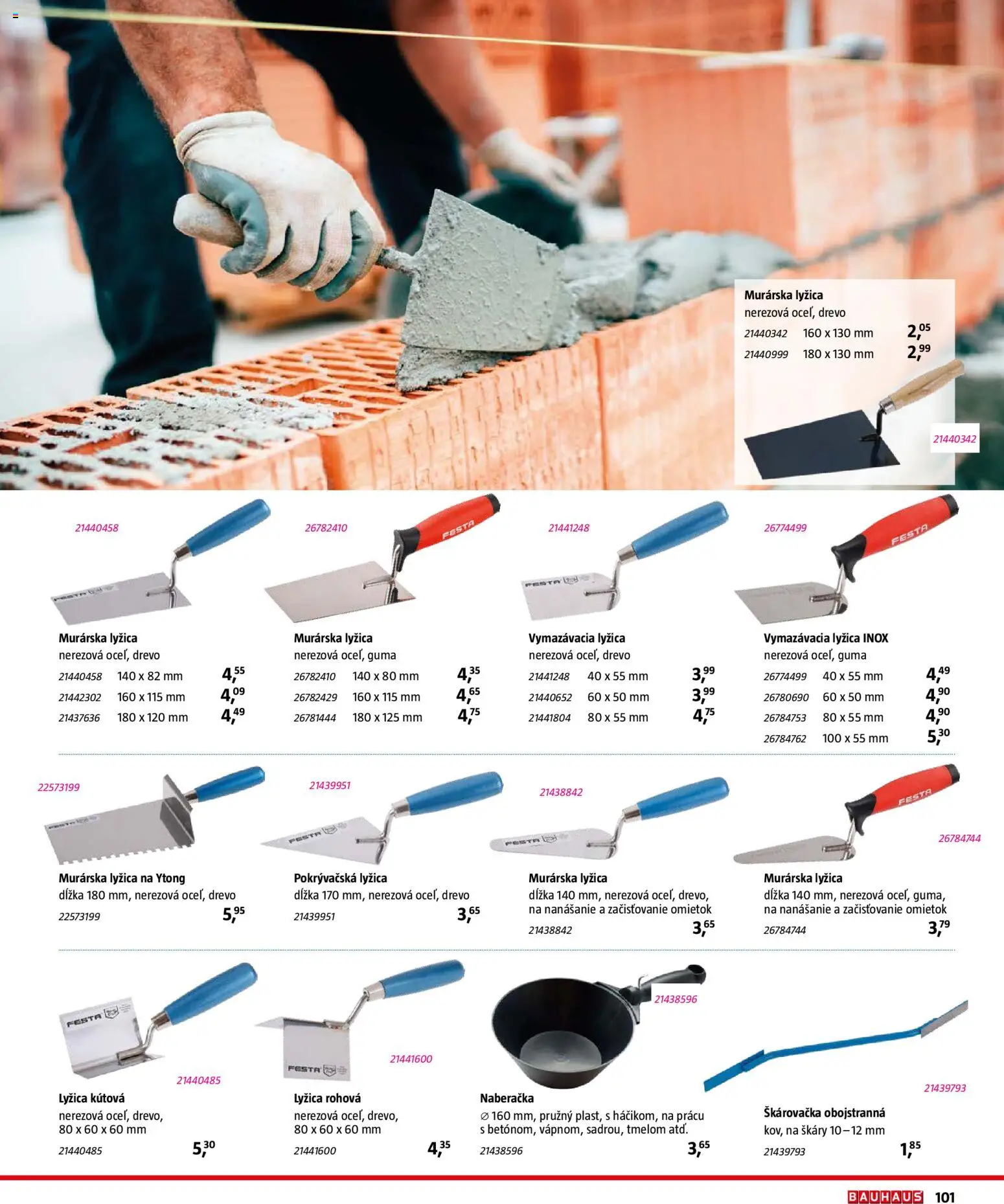 Nové Bauhaus akcie – leták je platný od 03.08.2026 | Strana: 101 | Produkty: Ytong