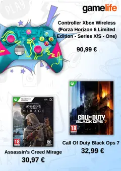 Anteprima del volantino Gamelife volantino valido a partire dal 15.06.2026 | Pagina: 3 | Prodotti: Xbox