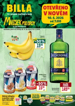 Náhled letáku Billa leták - Mníšek pod Brdy od 10.06.2026