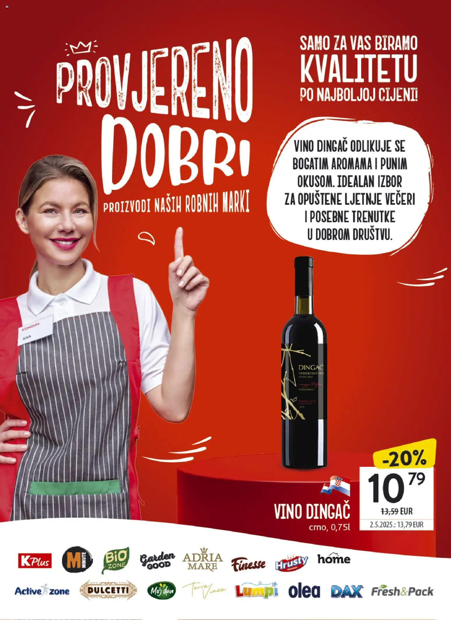 Konzum HR akciós ujság - amely érvényes a következő dátumtól: 2026.07.01. | Oldal: 41