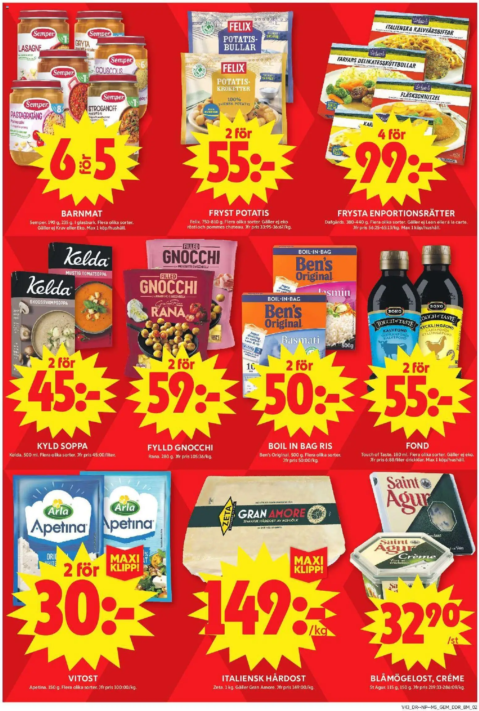 ICA Maxi reklamblad aktuell från 19/10/2026 | Sida: 8