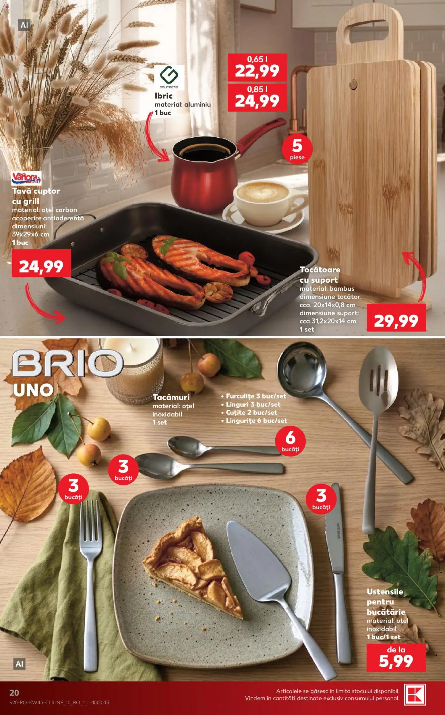 Noul catalog Kaufland – valabil de la 21.10.2026 | Pagină: 20