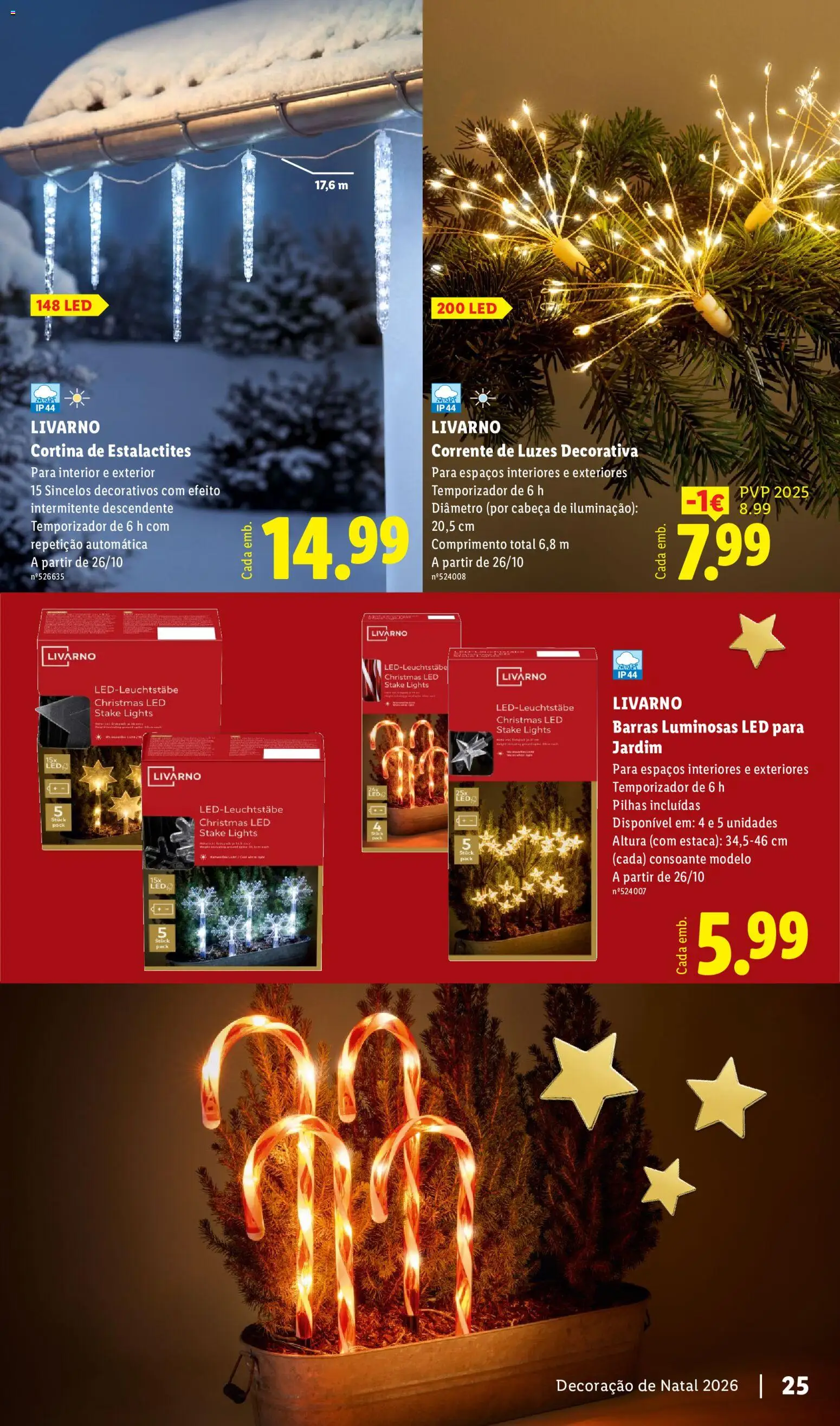 Lidl Folheto Especial Decoração de Natal │ válido de 26/10/2026 | Página: 25