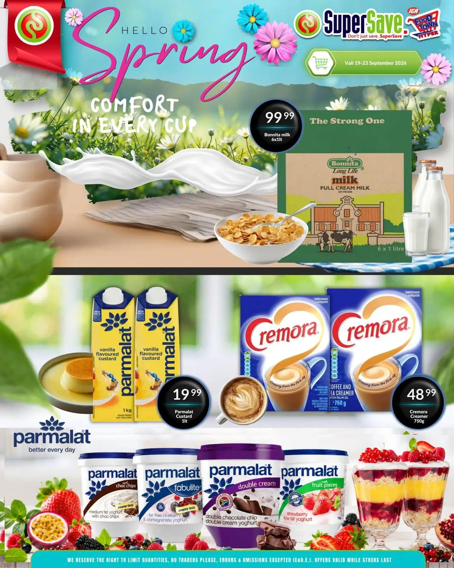 New Super Save catalogue – valid from 19/09/2026 | Page: 45 | Products: Pomegranate, Vanilla, Milk, Coffee