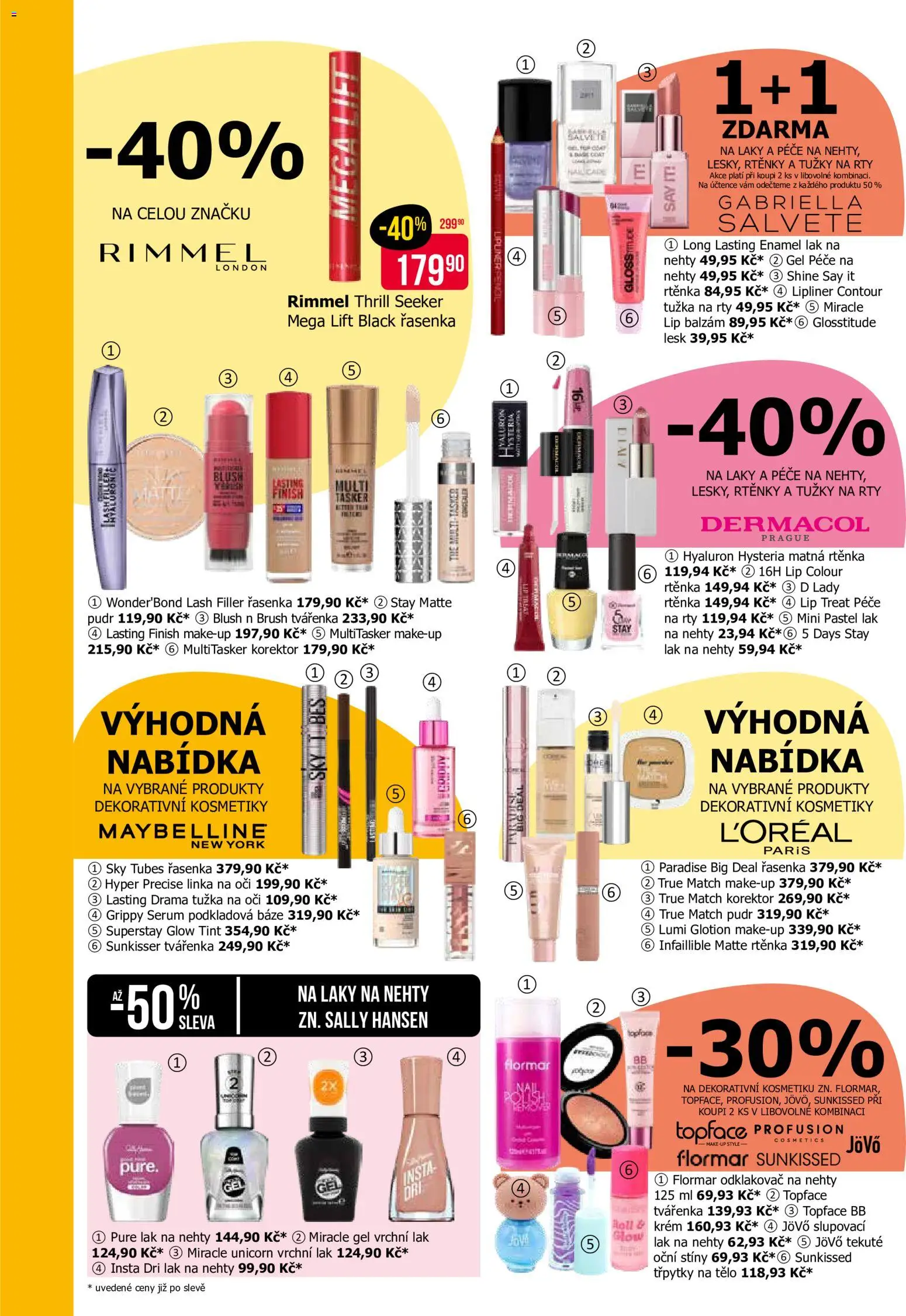 TETA Drogerie leták od 02.07.2026 | Strana: 4 | Produkty: Maybelline, Nehty, Tužka, Korektor