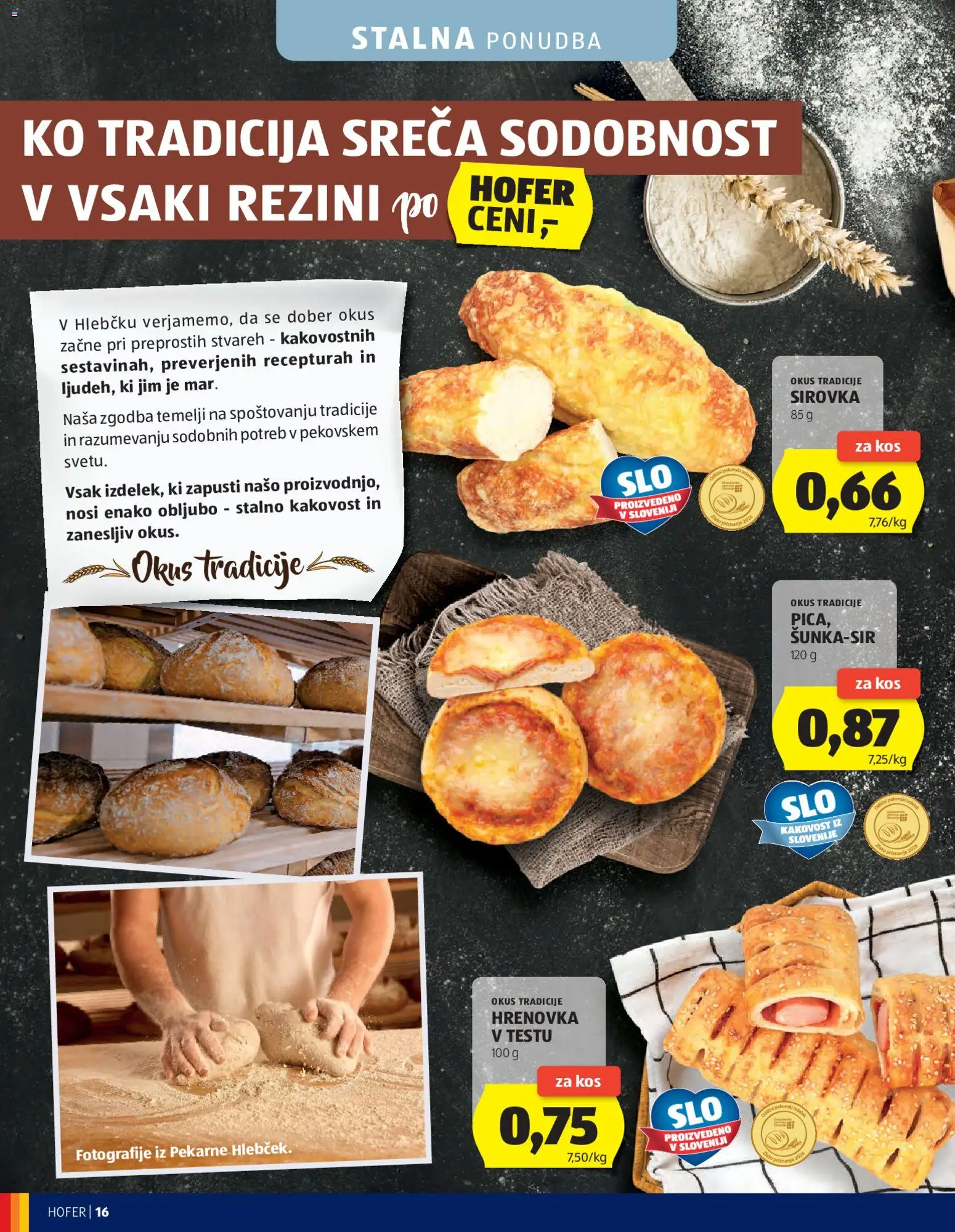Novi Hofer katalog ponudbe – veljaven od 27.05.2026 | Stran: 16 | Izdelki: Kos